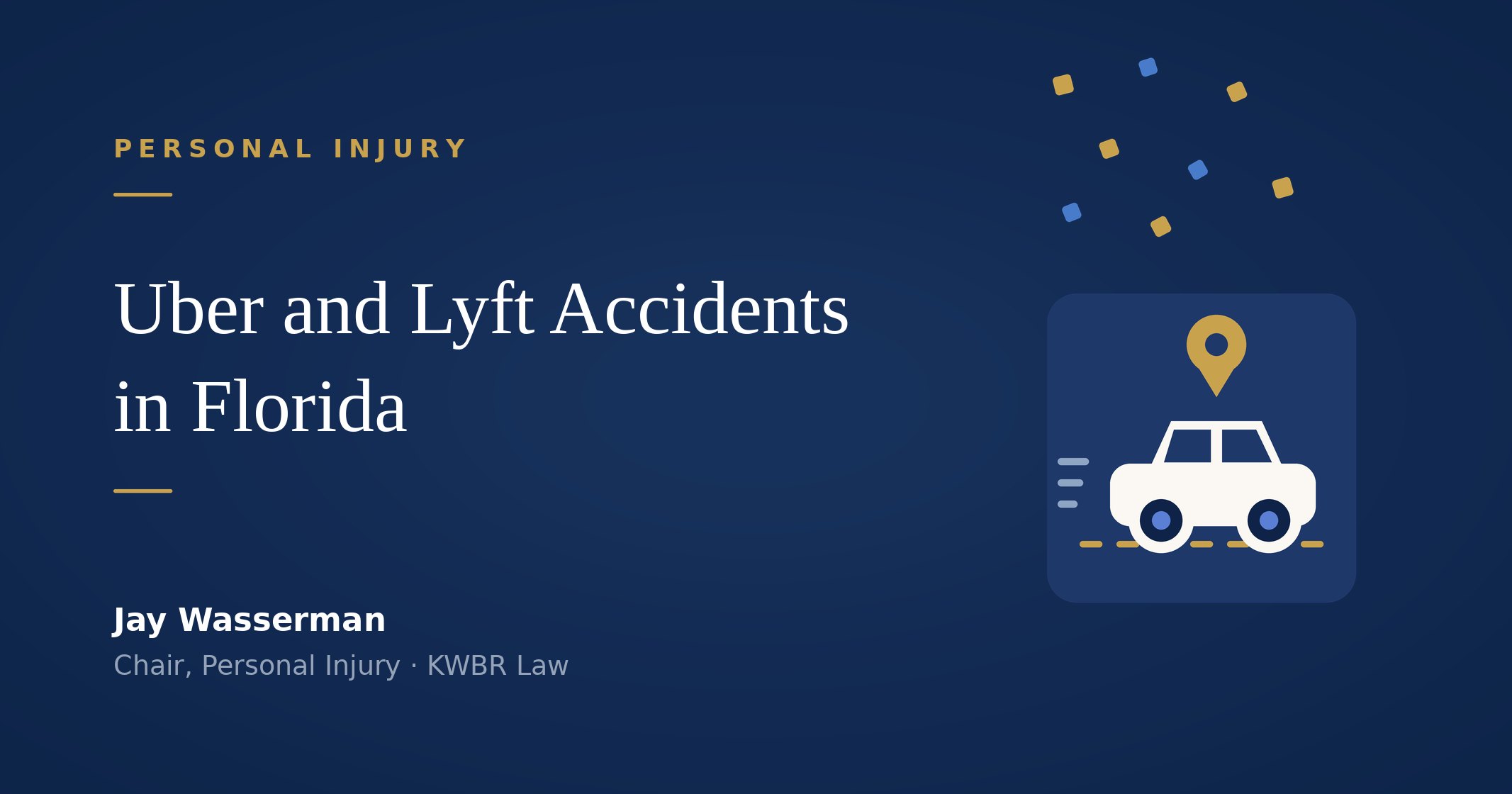 Uber and Lyft Accidents in Florida: The Three Coverage Phases That Decide Your Claim