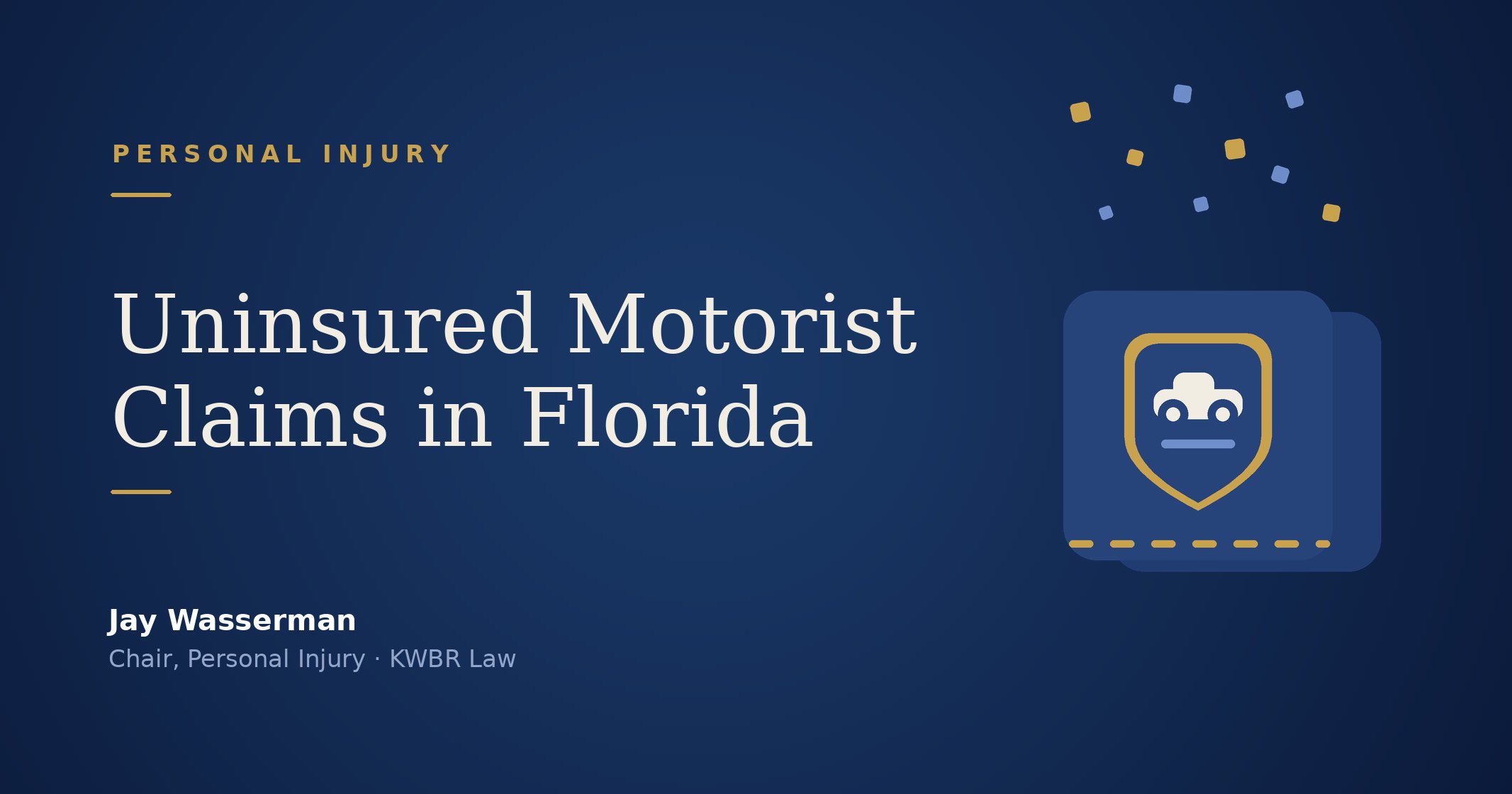 Uninsured and Underinsured Motorist Claims in Florida: Getting Paid When the At-Fault Driver Has No Coverage