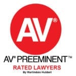 Av Preeminent rated lawyer